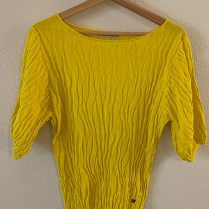 Purificacion Garcia -Vibrant Yellow - Size M
